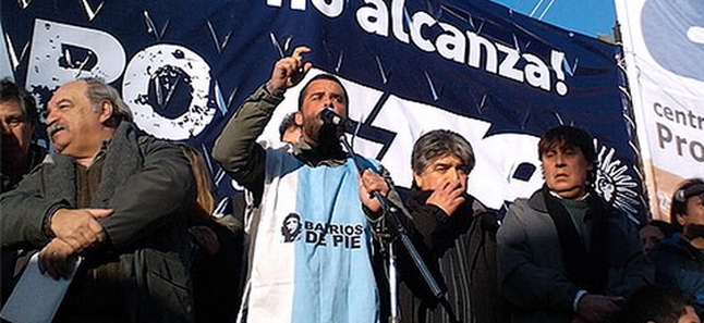 Las organizaciones sociales ganan protagonismo en Argentina