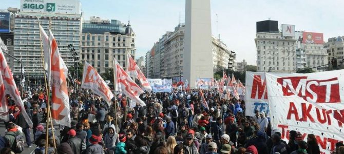 Noviembre fue el mes con más piquetes de 2017 Noviembre fue el mes con más piquetes de 2017