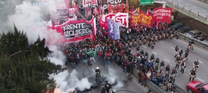 En los primeros seis meses hubo 23% más de piquetes que en 2017 En los primeros seis meses hubo 23% más de piquetes que en 2017