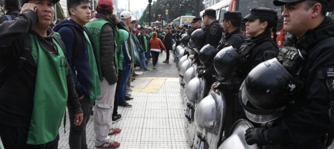 Julio fue el mes con menos piquetes desde enero Julio fue el mes con menos piquetes desde enero