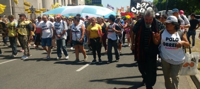 Leve baja de los piquetes en el cierre de 2019 Leve baja de los piquetes en el cierre de 2019