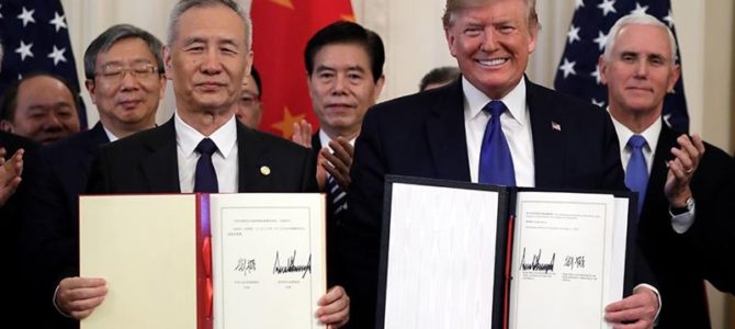 Momento crítico de la relaciones entre Estados Unidos y China