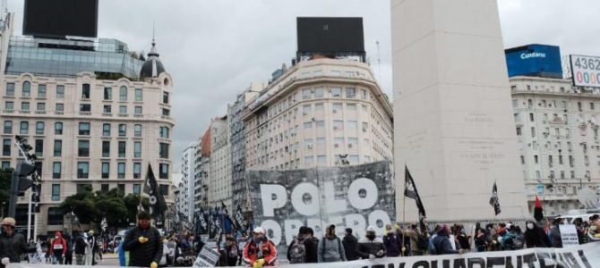 Retorno a la «normalidad» de los piquetes en mayo Retorno a la «normalidad» de los piquetes en mayo