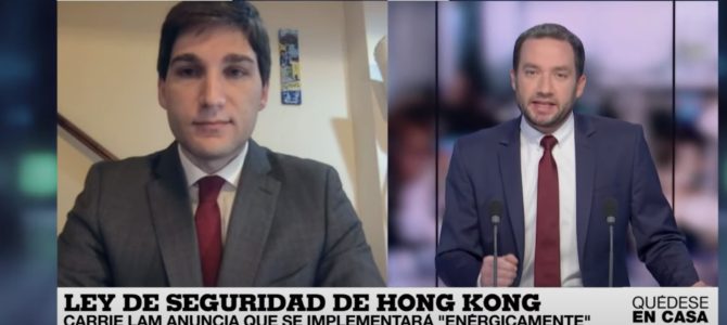 Nueva entrevista con France 24 sobre el conflicto China-EEUU