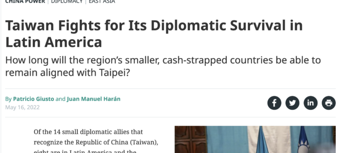 Columna en The Diplomat