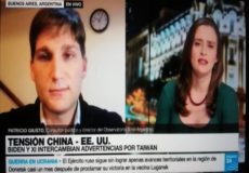 Patricio Giusto con France 24 en Español