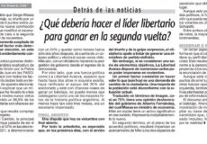 Columna de Roberto Chiti en La Prensa