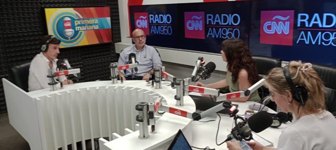 Roberto Chiti visitó los estudios de CNN Radio para analizar escenario electoral