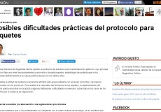 Columna de opinión de Patricio Giusto para Infobae sobre el protocolo de piquetes