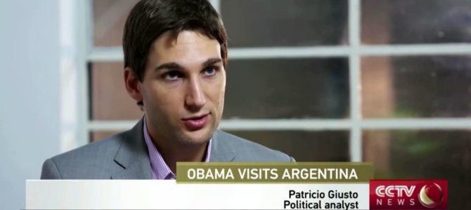 Análisis para la TV china sobre la visita de Obama a la Argentina