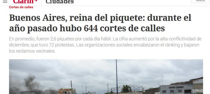 Diagnóstico Político en el diario Clarín