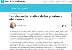 Columna de Roberto Chiti en Noticias Urbanas