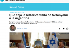 La visita de Netanyahu a la Argentina, bajo la mirada de Patricio Giusto