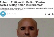 Roberto Chiti entrevistado por Noticias Urbanas