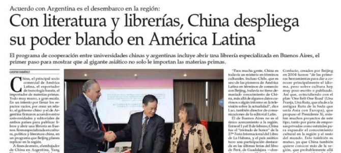Entrevista con el periódico chileno El Mercurio