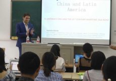 Patricio Giusto como profesor invitado en Beijing