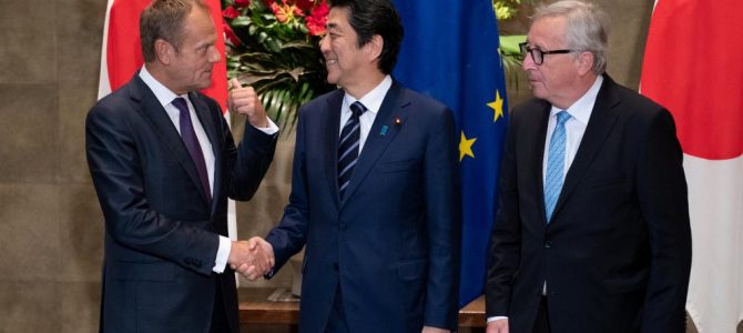 ¿Es una traición a EEUU la firma del EPA entre Japón y la UE?