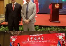 El Director de DP con el nuevo embajador chino en Argentina