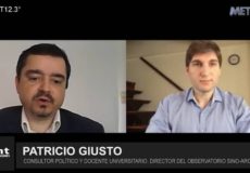 Entrevista sobre relaciones China-Argentina en Canal Metro