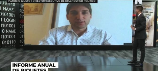 Patricio Giusto, en entrevista con NET TV