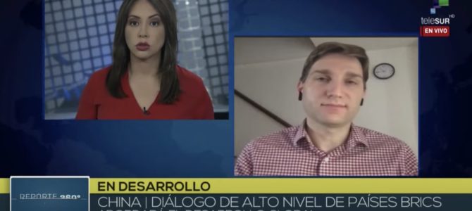 Patricio Giusto, nuevamente en TeleSur de Venezuela