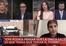 Entrevista con TN sobre la crisis política argentina
