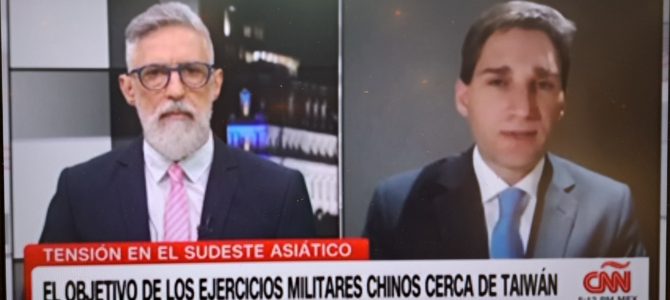 Patricio Giusto con CNN en Español desde China