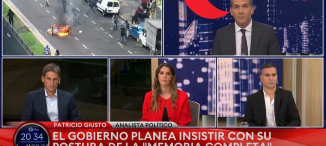 Patricio Giusto, invitado especial al piso de TN Patricio Giusto, invitado especial al piso de TN