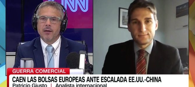 Patricio Giusto en CNN en Español Patricio Giusto en CNN en Español